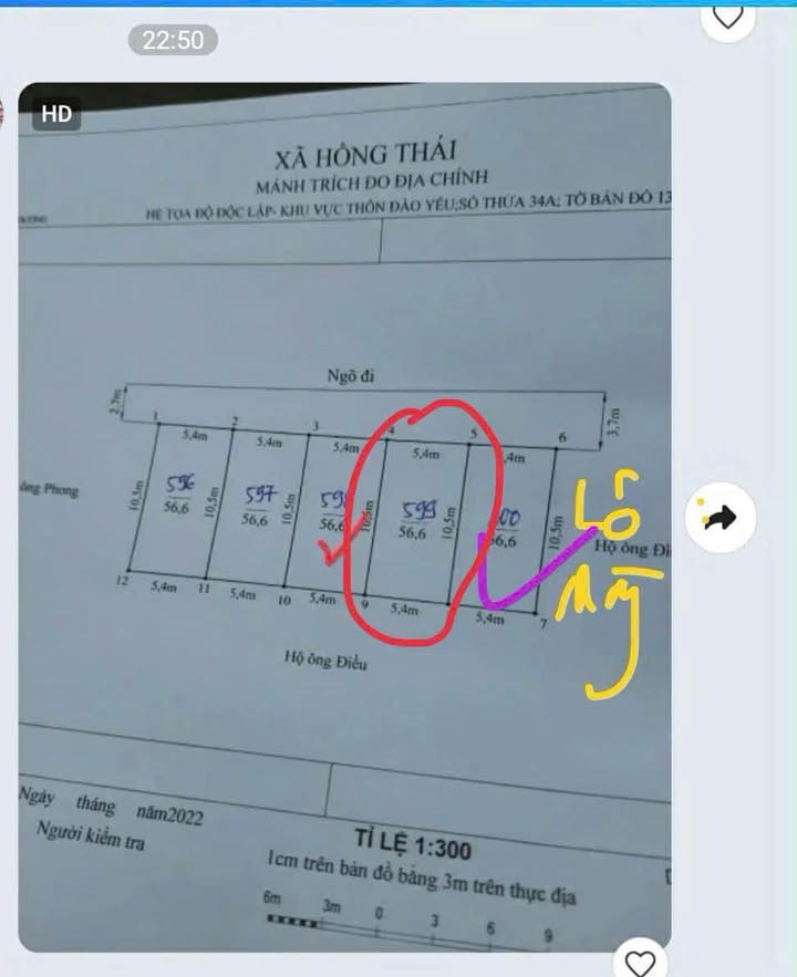 Nhà 56.6m² Phường Hồng Thái, An Dương - Ngõ Ô Tô, Giá 9xx Triệu