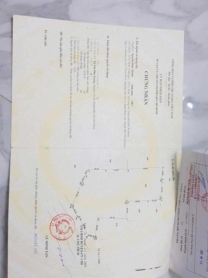 Đất vườn Tân Phú Trung Củ Chi 8.241m² - Nghỉ dưỡng lý tưởng