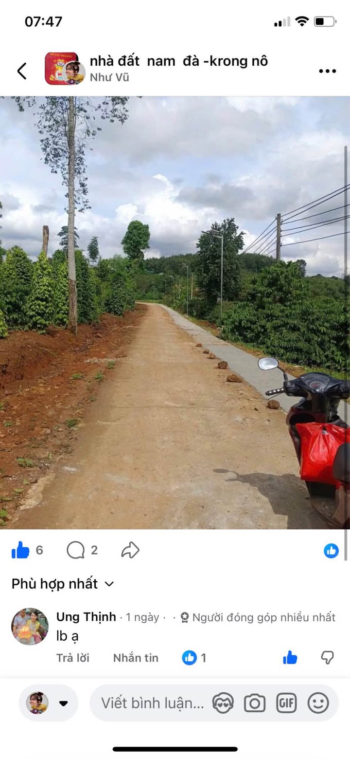 Đất Vườn Nghỉ Dưỡng Đắk Nông 1100m² - Giá Đầu Tư 660 Triệu