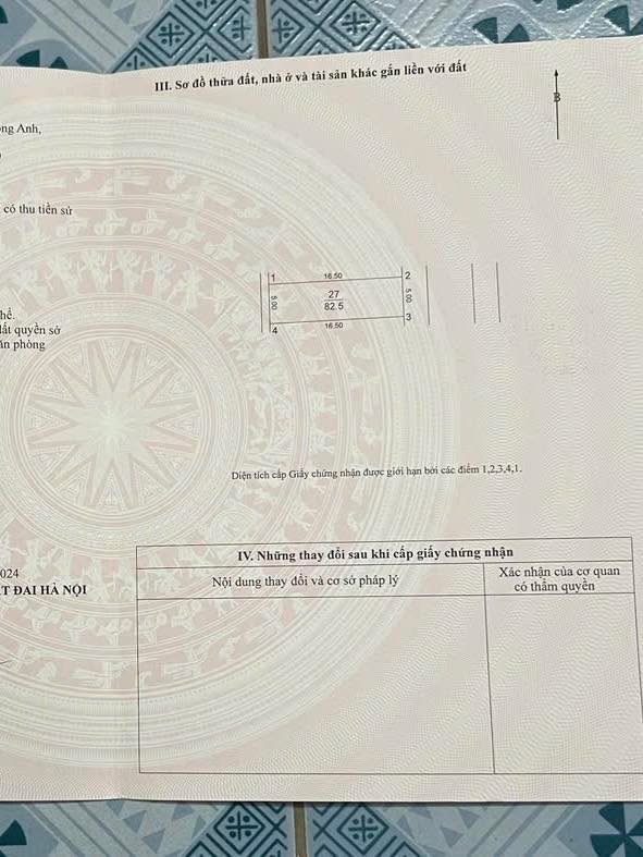 Đất Đấu Giá Nguyên Khê 82m² - Sổ Hồng Sẵn Sàng - Giá Thỏa Thuận