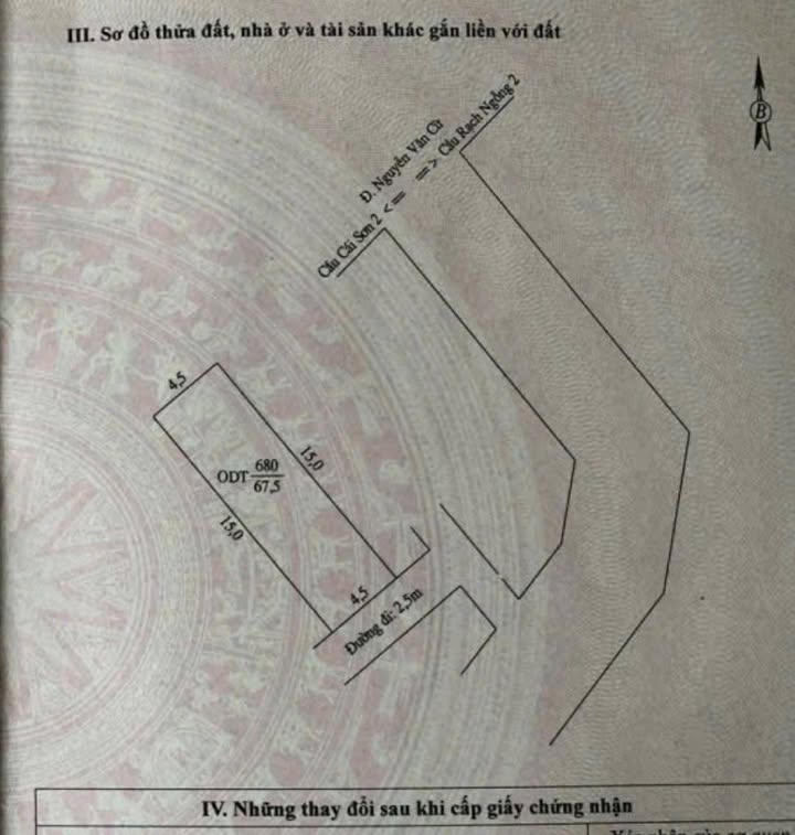 Đất nền An Khánh, Ninh Kiều 67.5m² - Sổ đỏ chính chủ!