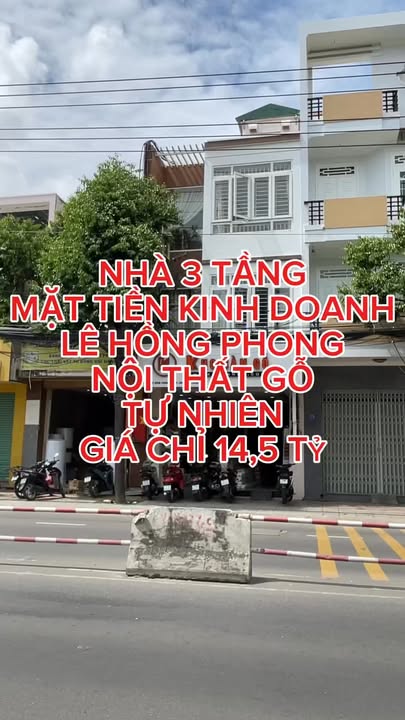 Nhà Phố Mặt Tiền Lê Hồng Phong Nha Trang 109m² - Vị Trí Đắc Địa!