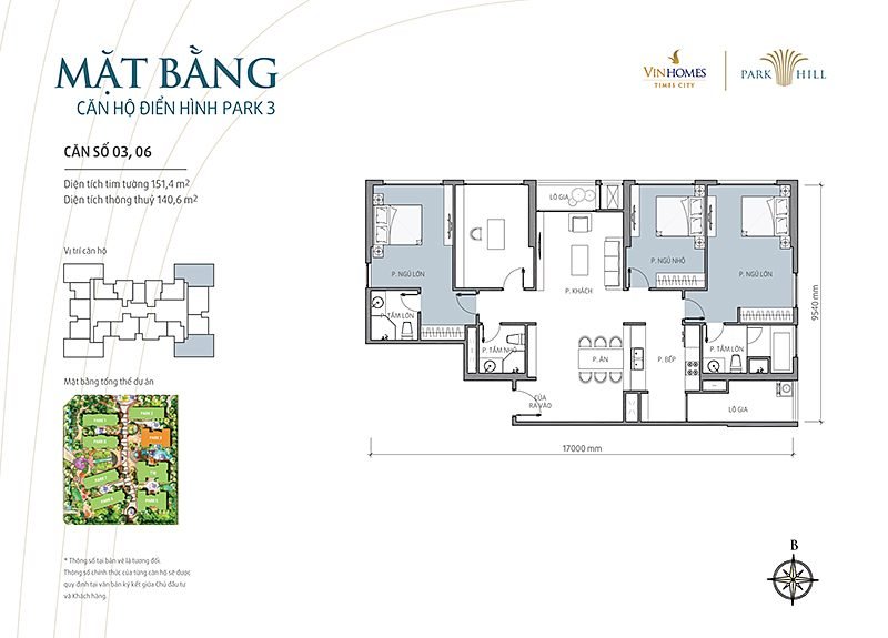 Căn hộ Park Hill 151m² - Căn góc, full nội thất, view đẹp!