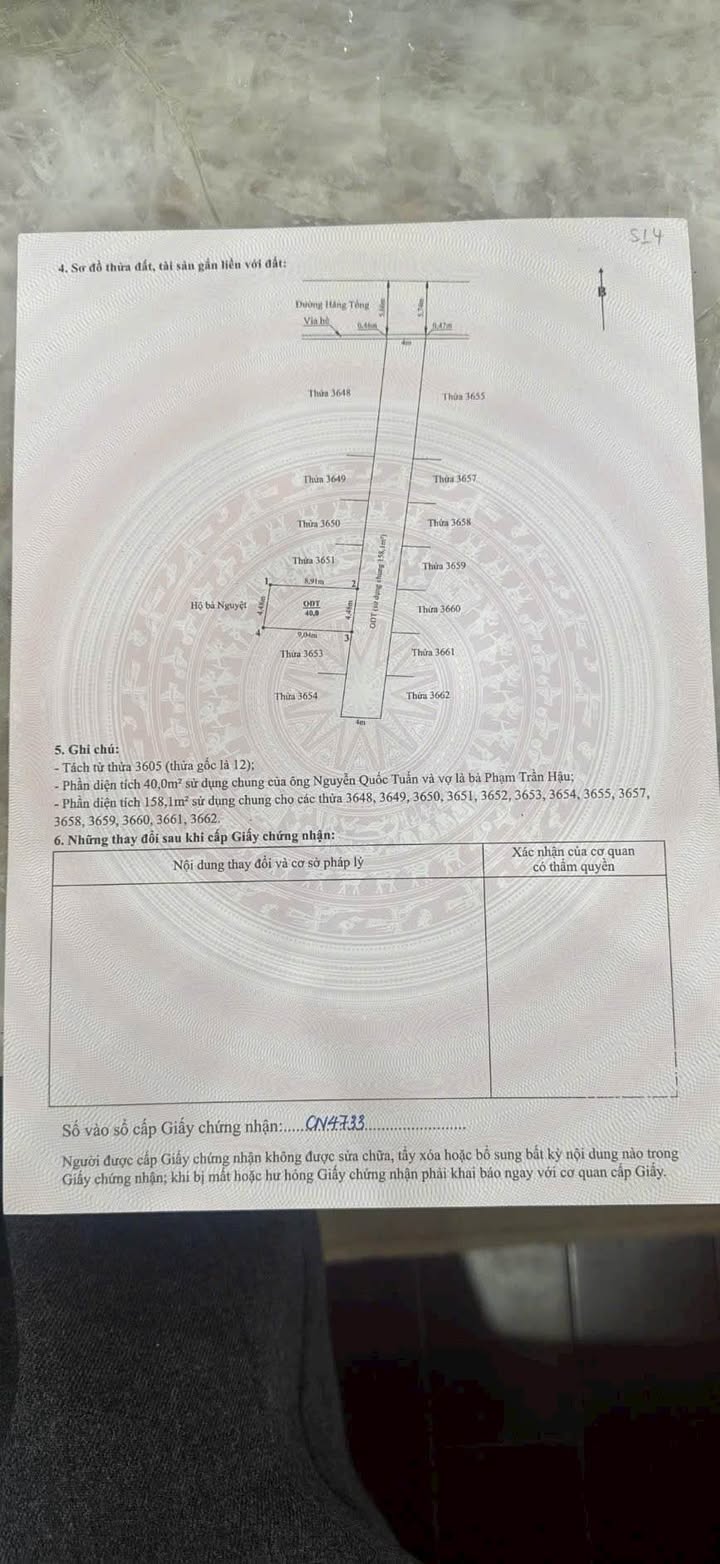 Đất nền Hàng Tổng, Hải An 40m² giá 2.38 tỷ - Sổ đỏ chính chủ!