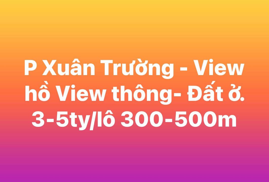 Đất Nền View Hồ Xuân Trường Đà Lạt 2000m² - Cơ Hội Nghỉ Dưỡng Độc Bản