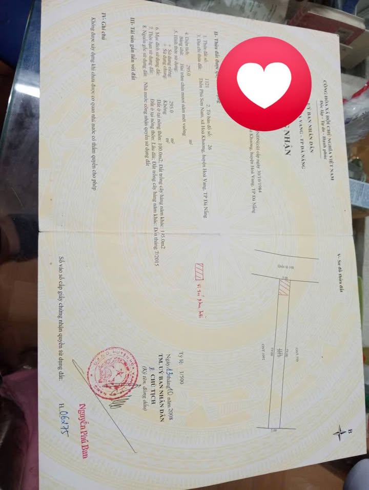 Mặt Tiền Kinh Doanh Cầu Quảng Đà, Đà Nẵng - 300m² Giá Tốt