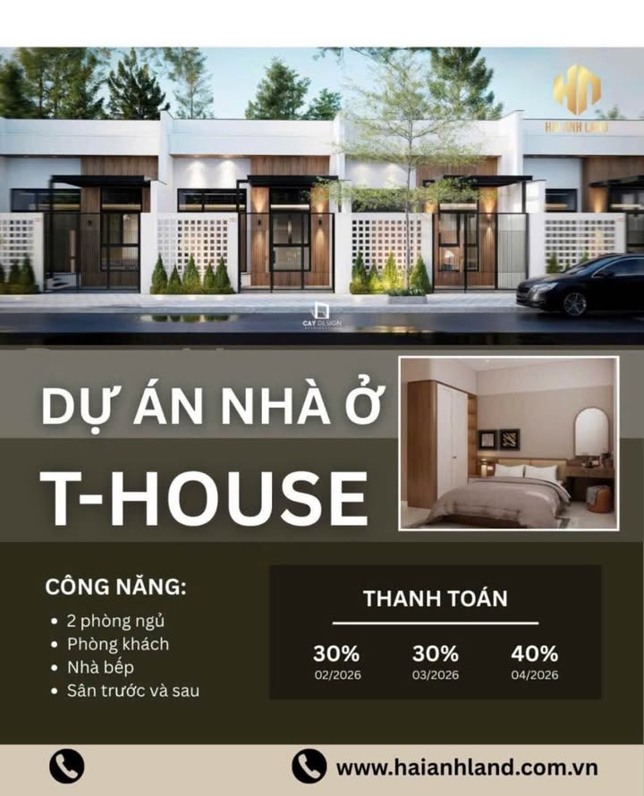 Nhà Townhouse Trần Hoài Anh Rạch Giá 108m² - 1.15 Tỷ, Sổ Hồng Riêng