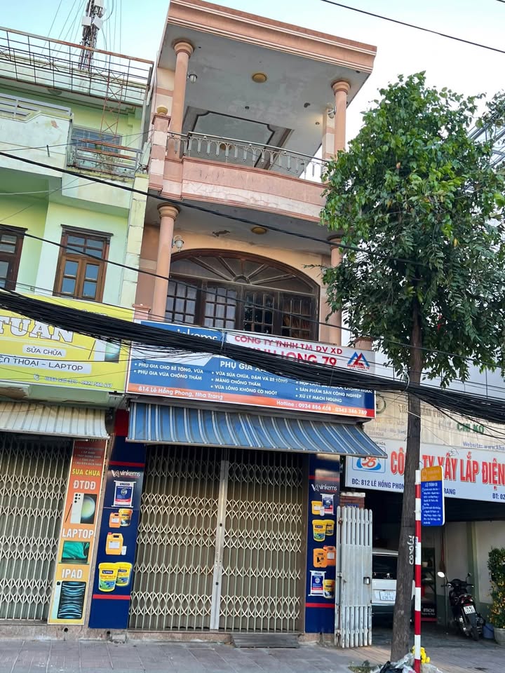 Nhà phố Lê Hồng Phong Nha Trang 122.6m² - Mặt tiền kinh doanh sầm uất!
