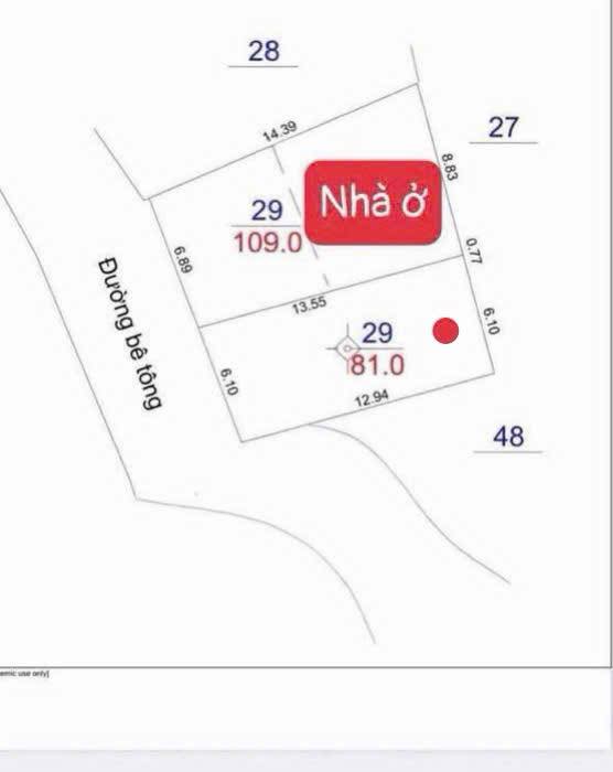 Đất nền Thôn Bùi Xá 81m² giá 5 tỷ - Đường to ô tô, lô góc đẹp!