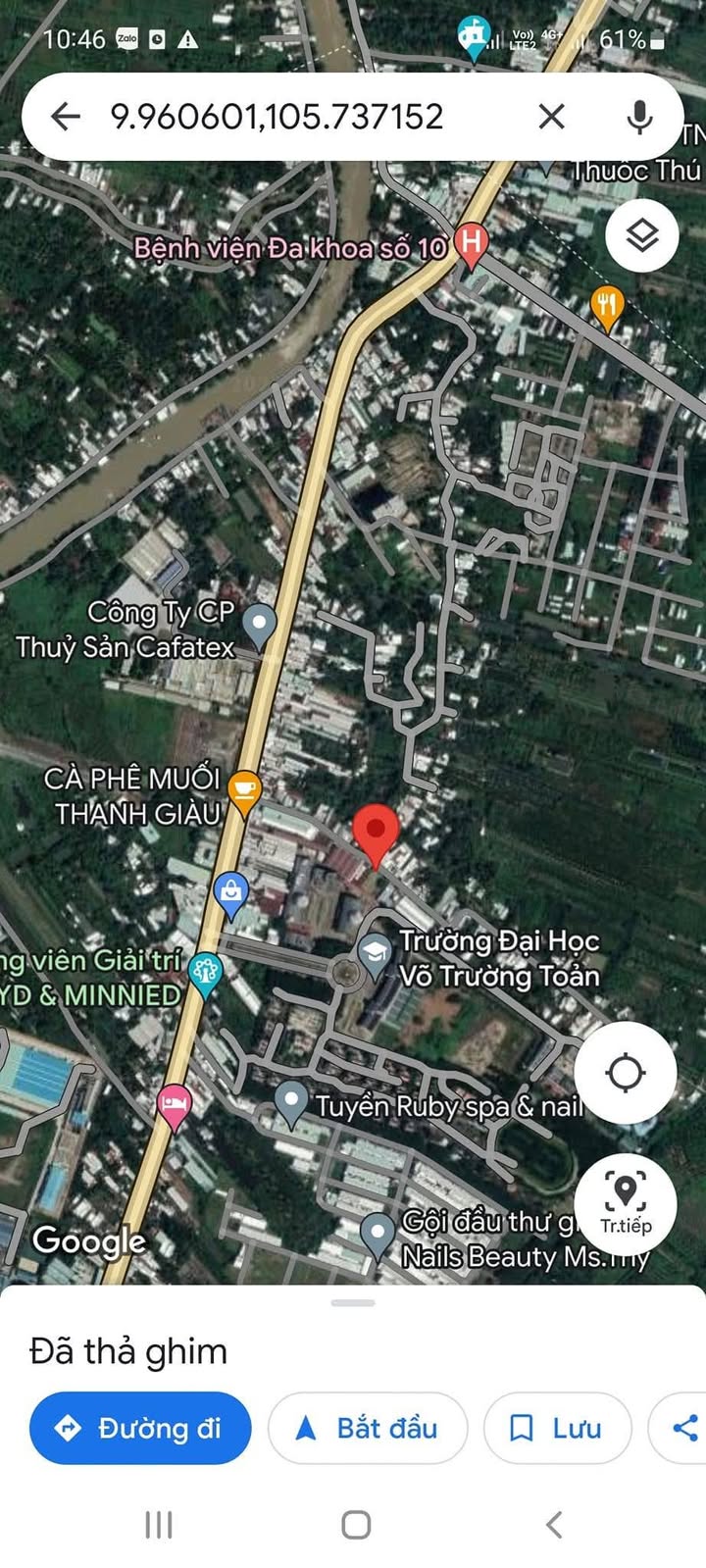 Đất nền Cái Răng 1120m² gần ĐH Võ Trường Toản – Tiềm năng tăng giá!