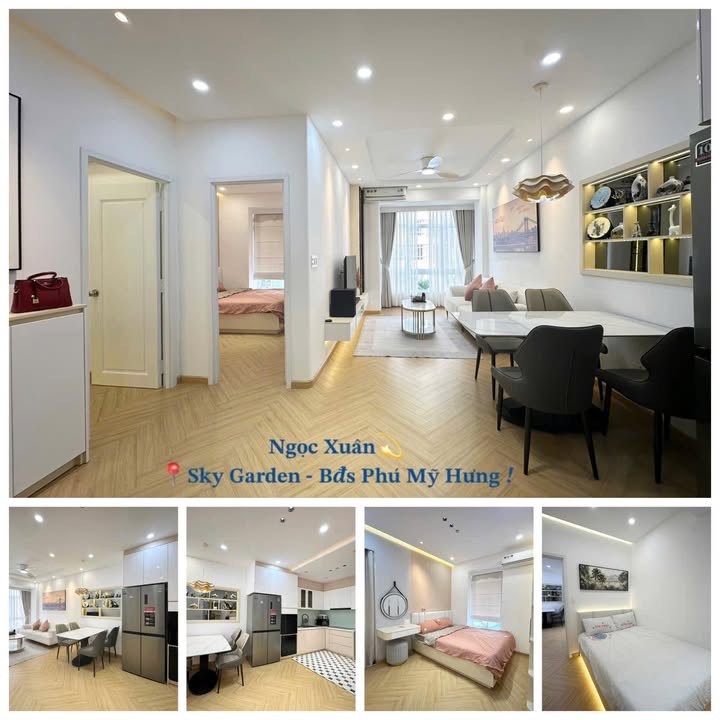 Cho thuê căn hộ Sky Garden 3 Quận 7 - 2PN 56m² - Giá 19 Triệu