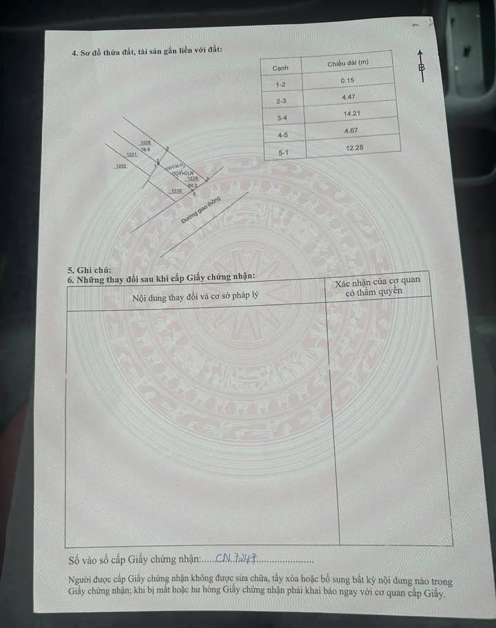 Bán Đất Vĩnh Yên 60m² - Mặt Tiền 4.67m Nở Hậu, Khai Quang