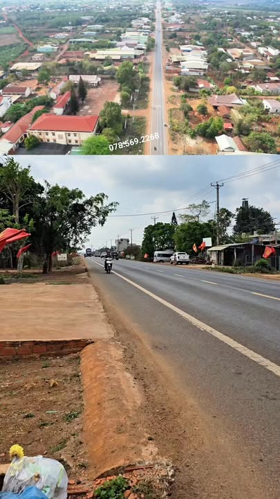 Đất nền mặt tiền QL14 Chư Pưh 2116m² - Tiềm năng tăng giá vượt trội!