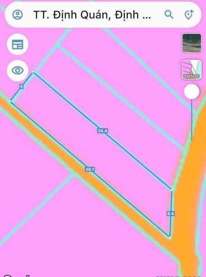 Đất nền Định Quán Đồng Nai - 120m² Full Thổ Cư - Giá 795 Triệu