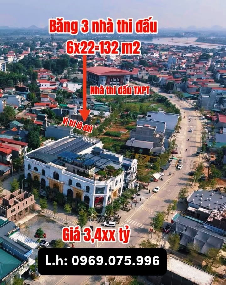 Bán Đất Vàng 132m² Mặt Tiền 6m Trục Lê Quốc Công, Việt Trì - Sẵn Sàng Kinh Doanh