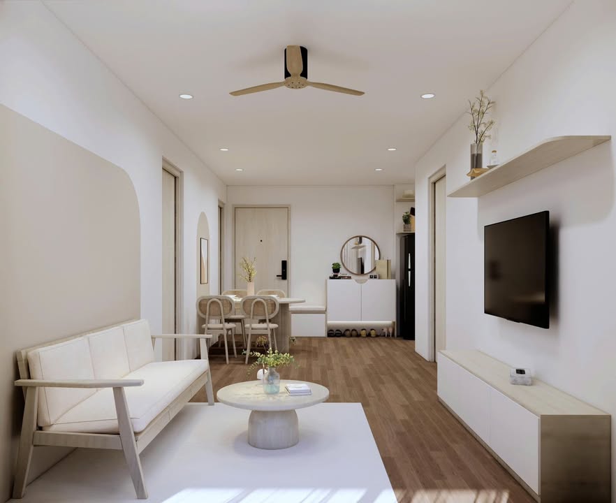 Căn hộ GS6 Vinhomes Smart City 63m² - View đẹp sẵn ở