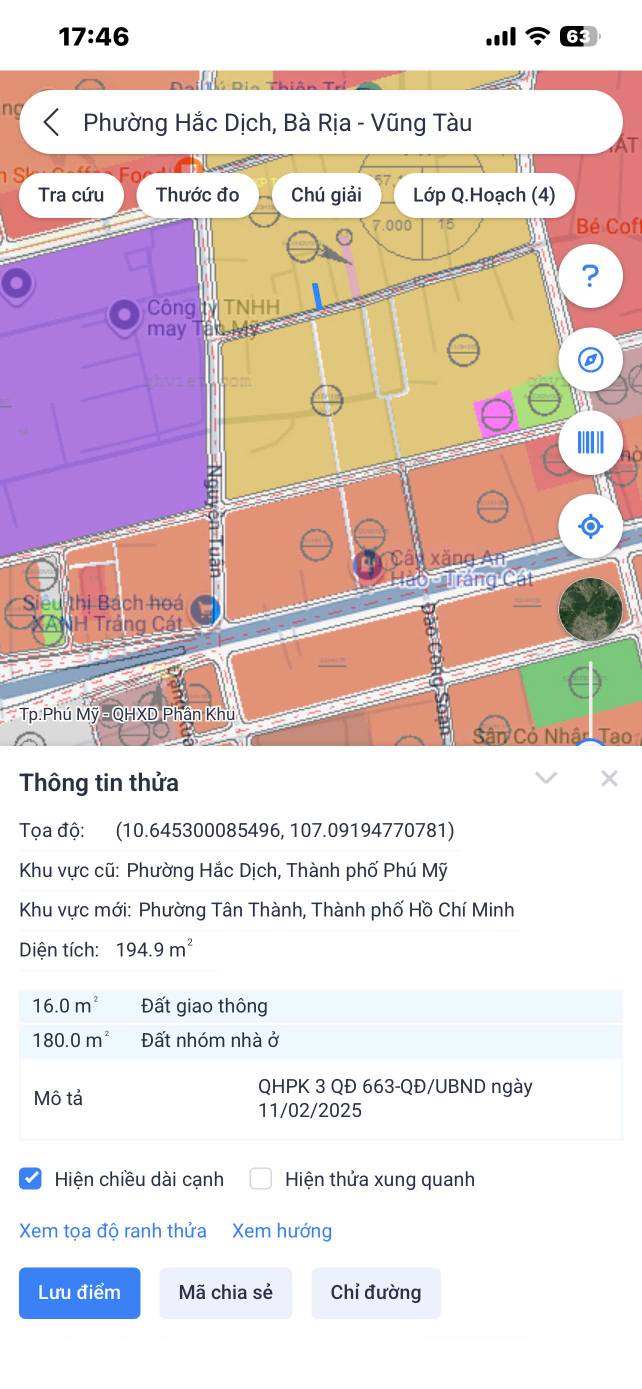 Đất Nền Mặt Tiền Nhựa Lớn - Gần KCN Trảng Cát Hắc Dịch, 40m² Thổ Cư