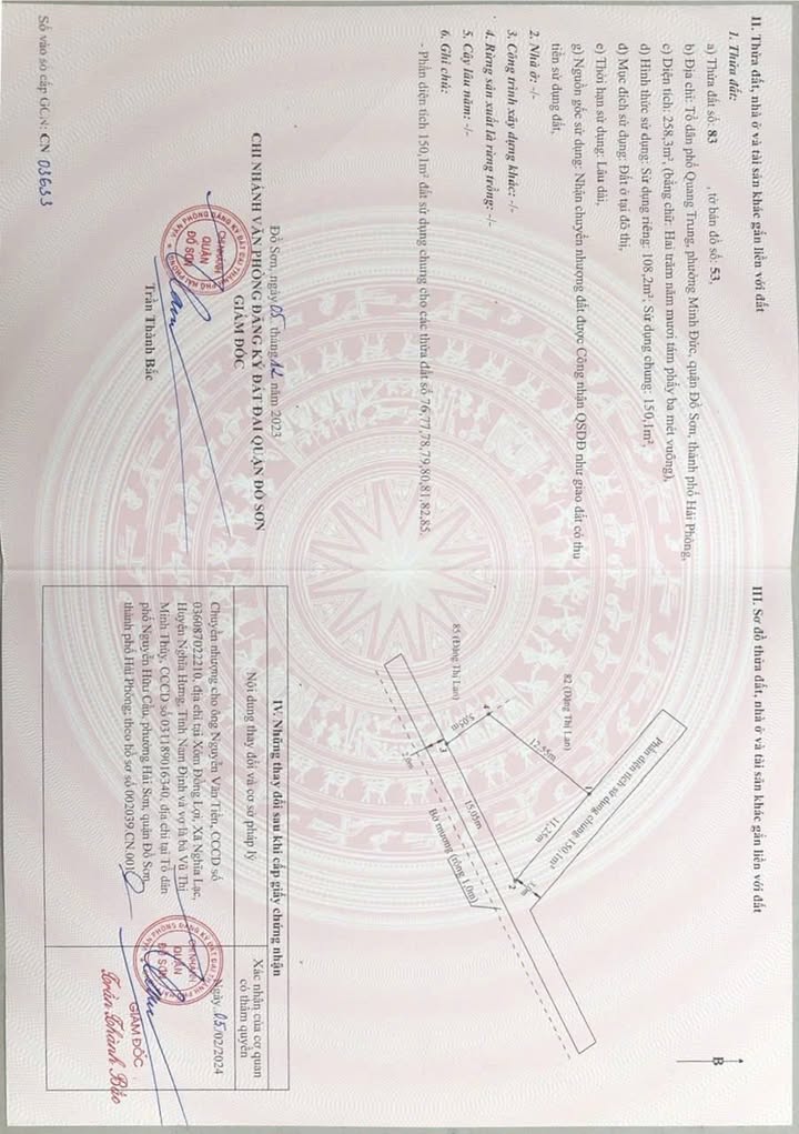 Đất Tặng Dãy Trọ 173m² Trung Tâm KCN Đồ Sơn - Thu Nhập 16 Triệu/Tháng