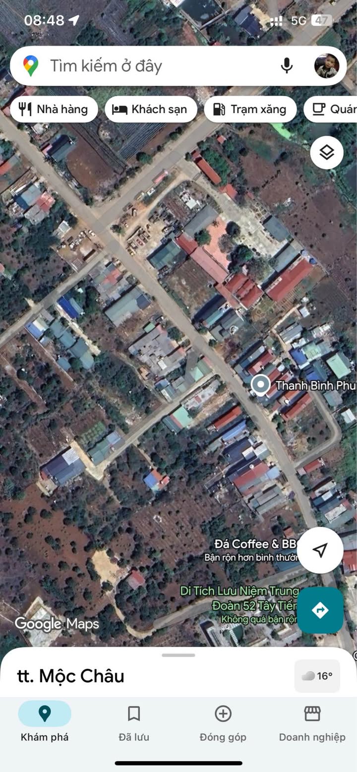 Bán đất Mộc Châu 100m² - Sổ đỏ full thổ cư, mặt đường nhựa lớn