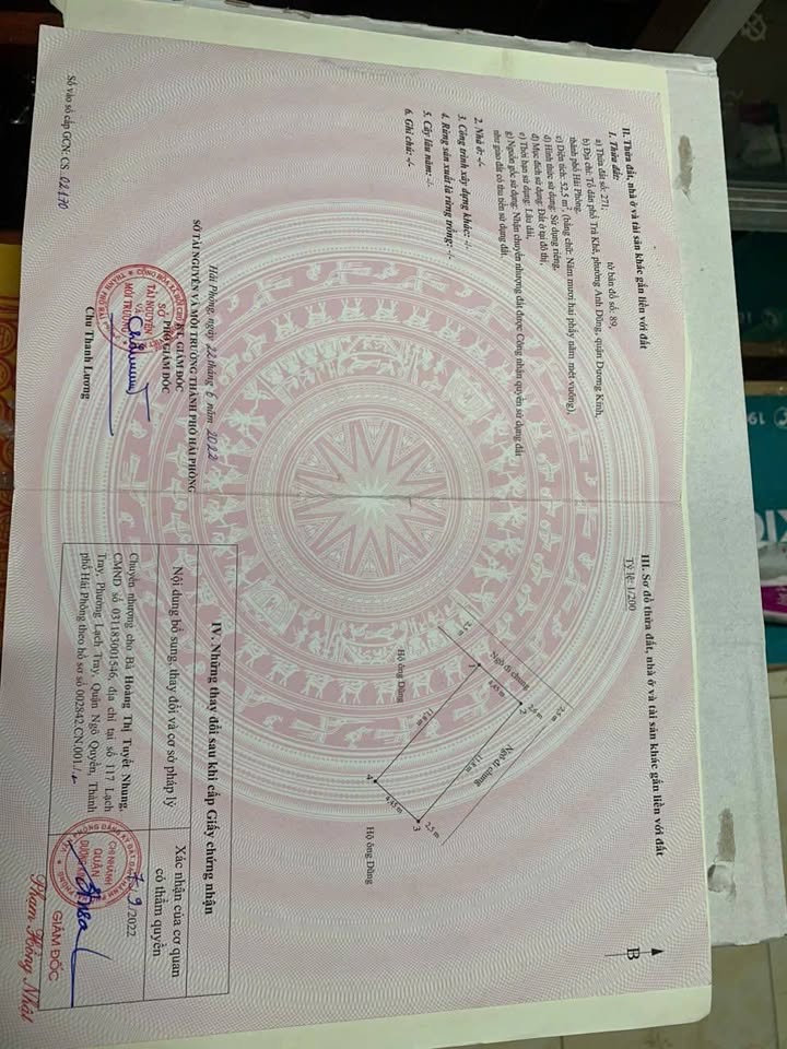 Bán nhà lô góc 52m² Phường Anh Dũng, Hải Phòng - 3.2 tỷ, 3 PN, Sẵn Sàng Ở Ngay