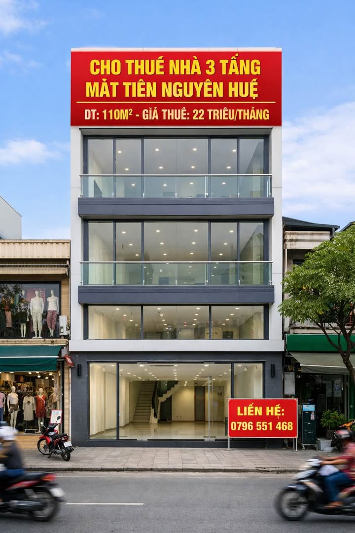 Nhà phố Nguyễn Huệ, TP Huế 110m² - Mặt tiền kinh doanh đắc địa!