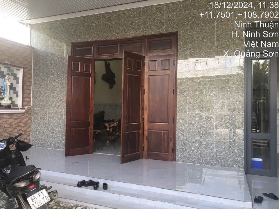 Nhà cấp 4 568m² hướng Bắc, nở hậu - Gần chợ Quảng Sơn, Ninh Thuận