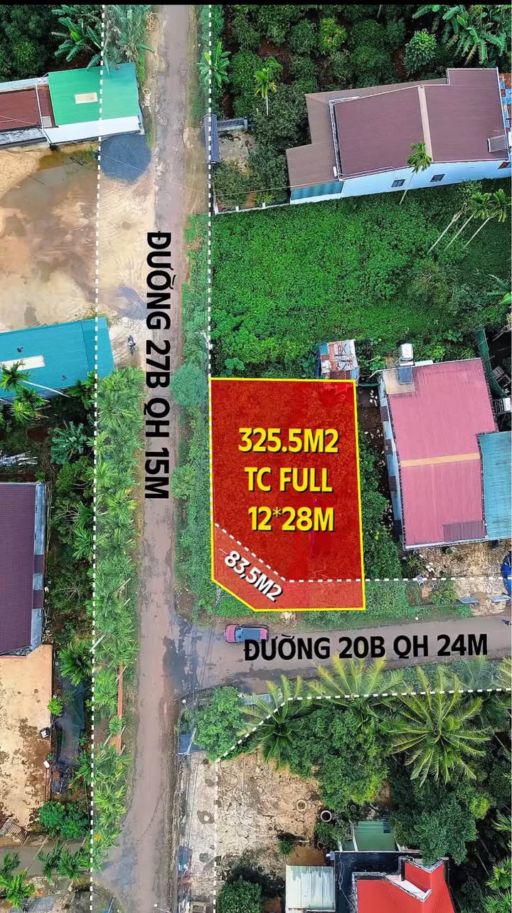 Đất 2 Mặt Tiền Buôn Ma Thuột 336m² - Sổ Đỏ Sẵn Sàng