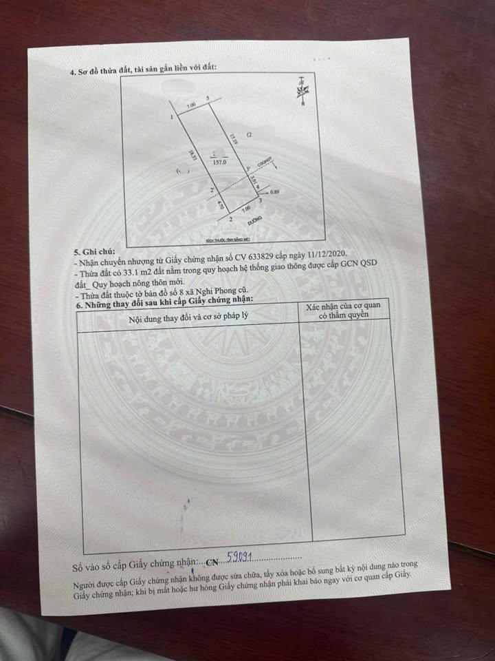 Đất nền Nghi Phú 157m² - 5.8 tỷ - Vị trí đắc địa kinh doanh ngay!