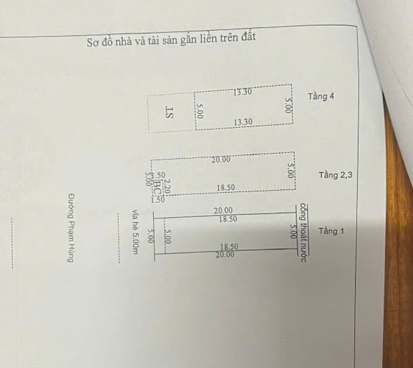 Nhà 3 tầng Phạm Hùng Hòa Xuân 100m² - Ô tô vào tận nhà