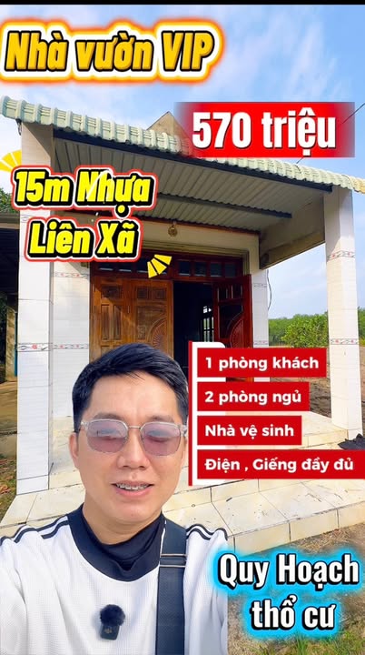 Nhà Vườn 1000m² Sổ Tách Mặt Tiền Nhựa Liên Xã - Giá Tốt