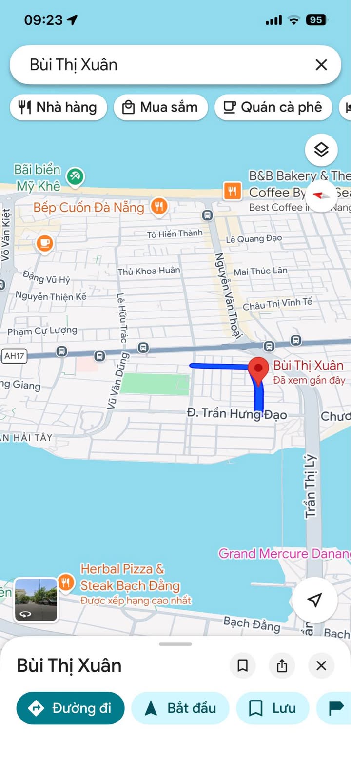 Nhà Mặt Tiền Bùi Thị Xuân Sơn Trà 95m² - Gần Biển, Sẵn Sàng Kinh Doanh