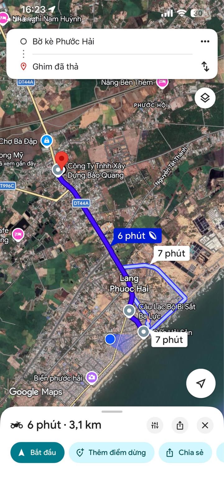 Nhà riêng Xã Phước Hải 130m² - Sổ hồng sẵn, ô tô vào tận nhà!