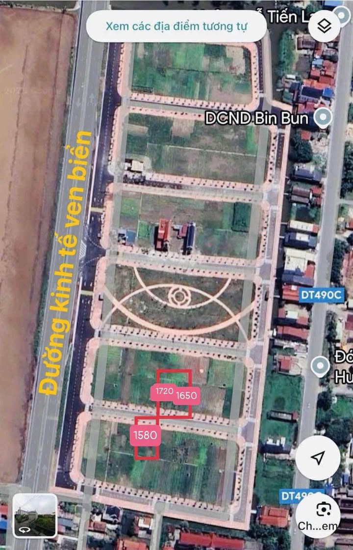 Đất nền 2400m² mặt tiền Bơn Ngạn, Nam Định - Sổ đỏ sẵn sang tên