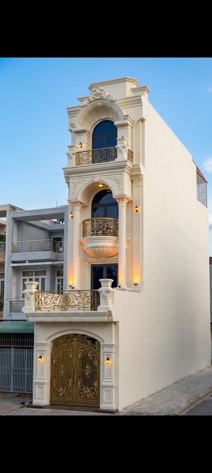 Nhà 4 Tầng Mặt Đường Đô Thị Hòa Vượng, Nam Định - 74m², Hướng Đông Nam, Giá 6 Tỷ