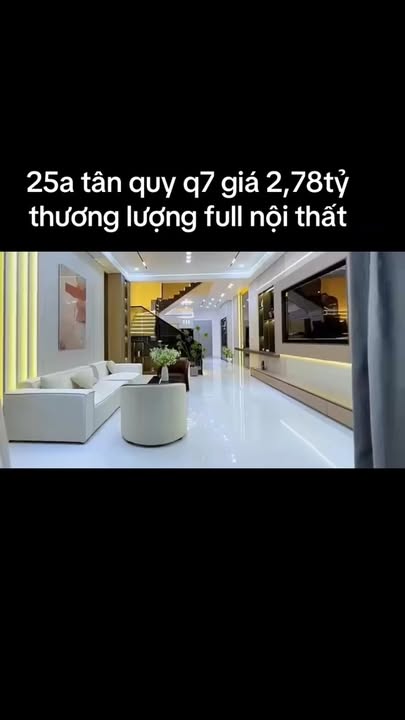 Nhà 2 Lầu 50m² Hẻm 25A Tân Quy, Q7 - Giá 2.78 Tỷ