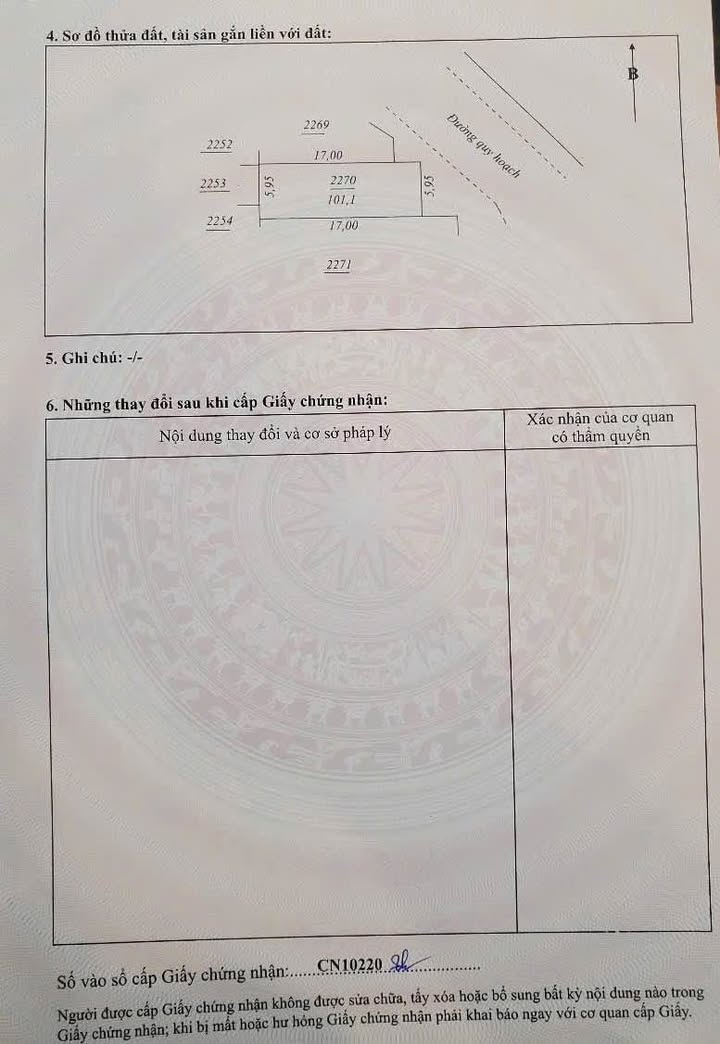 Đất Nền TDC Gò Móc, Thái Nguyên - 101.1m² Hướng Đông, Giá 3.15 Tỷ