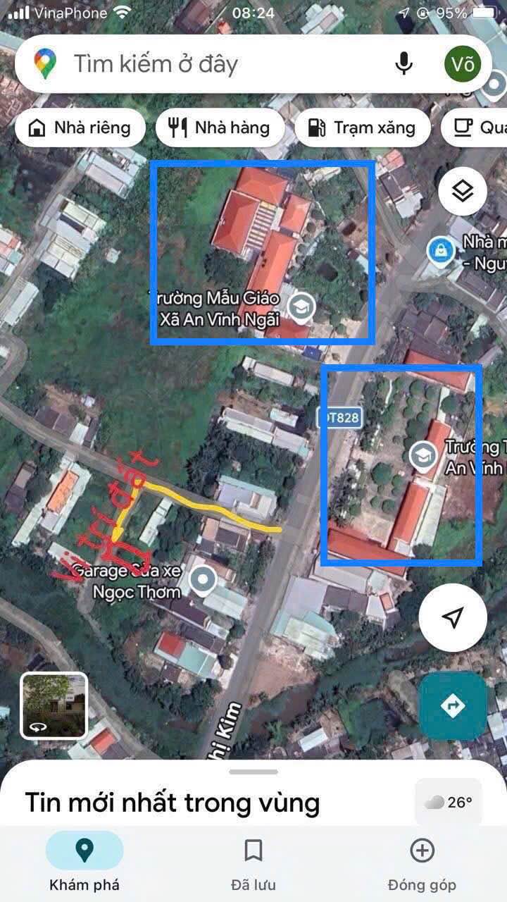 Đất nền An Vĩnh Ngãi 115m² 770 triệu - Sổ đỏ chính chủ!