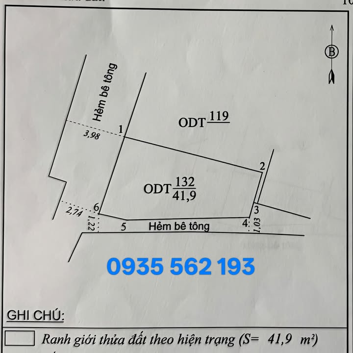 Đất nền trung tâm Quy Nhơn 41.9m² - Tiềm năng tăng giá!