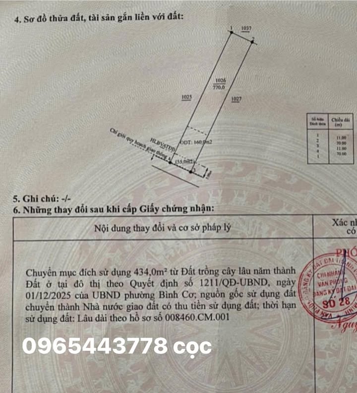 Bán Đất Hội Nghĩa Tân Uyên 770m² - Sổ Đỏ Chính Chủ, Xây Trọ Cực Đẹp