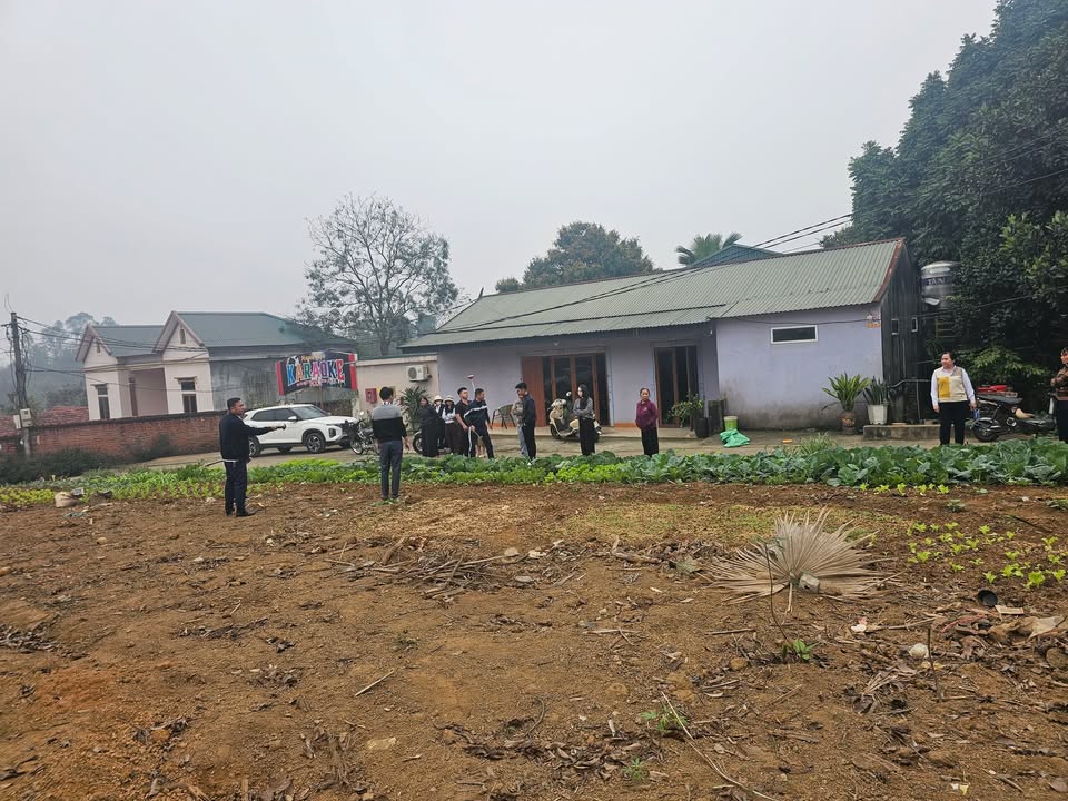 Bán đất thổ cư 90.9m² tại Việt Trì - Sẵn sàng xây nhà, gần dự án du lịch