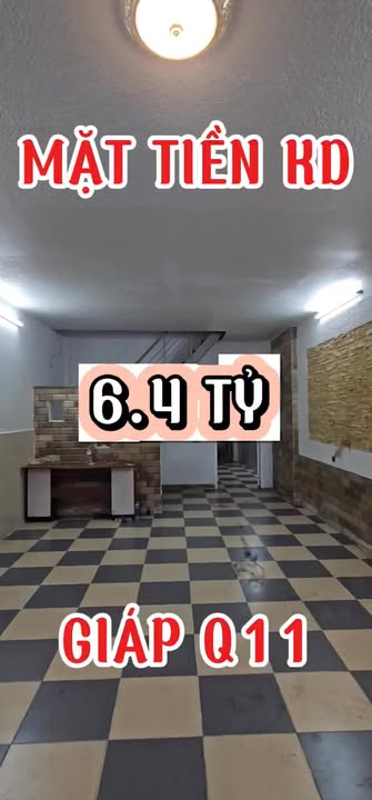 Nhà Mặt Tiền Lý Thánh Tông Tân Phú 64m² - Kinh Doanh Sầm Uất, Giá 6.4 Tỷ