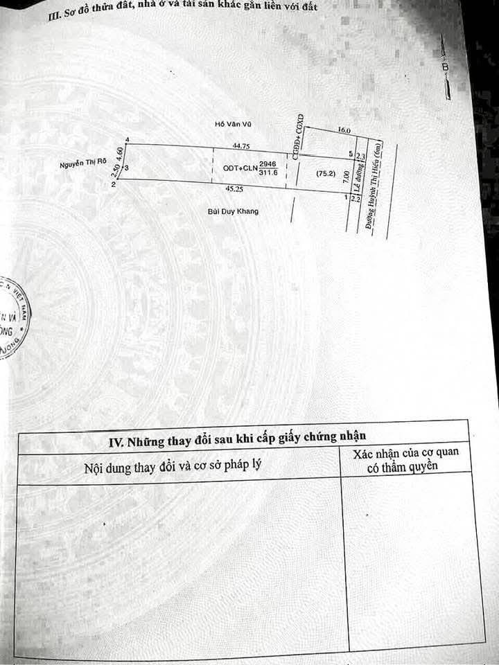 Bán Đất Mặt Tiền Huỳnh Thị Hiếu, Thủ Dầu Một - 315m² Thổ Cư, Gần Chợ Bến Thế