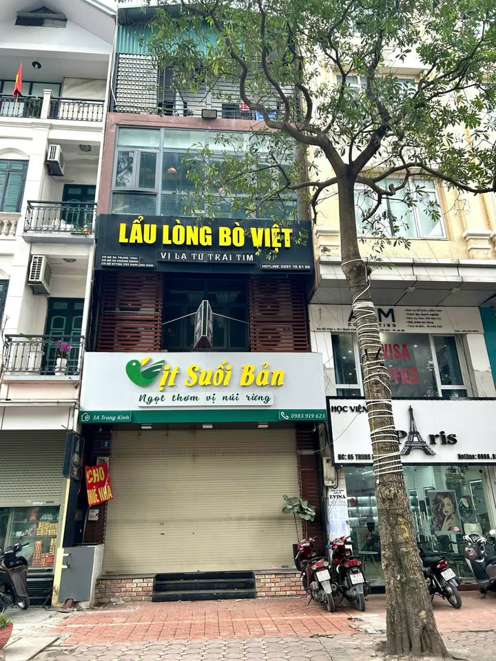 Nhà mặt phố Hàng Hòm Hà Nội 45m²x6T giá 150 triệu - Mặt tiền kinh doanh