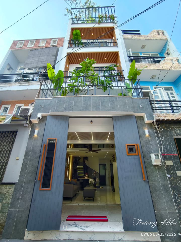 Nhà Gò Vấp 32.5m² 5 tầng - Hẻm xe hơi, sẵn sàng ở ngay!