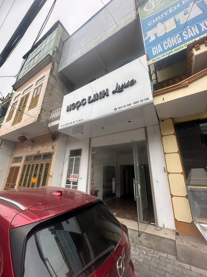 Cho thuê nhà mặt tiền Nguyễn Công Trứ, TP Ninh Bình - 115m², kinh doanh sầm uất