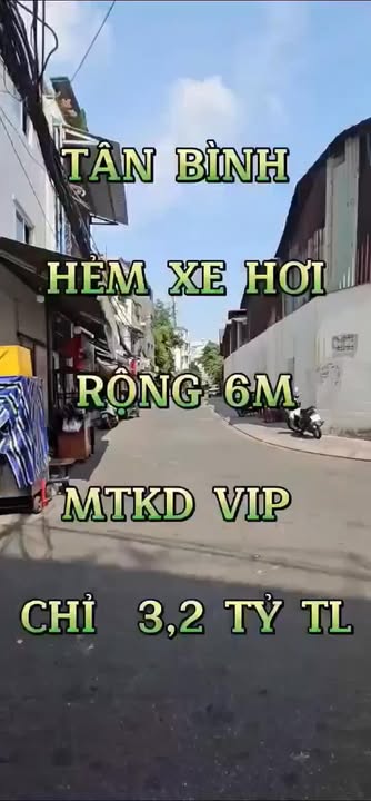 Nhà Mặt Tiền Âu Cơ Tân Bình - 3.2 Tỷ - Kinh Doanh Đắc Lợi