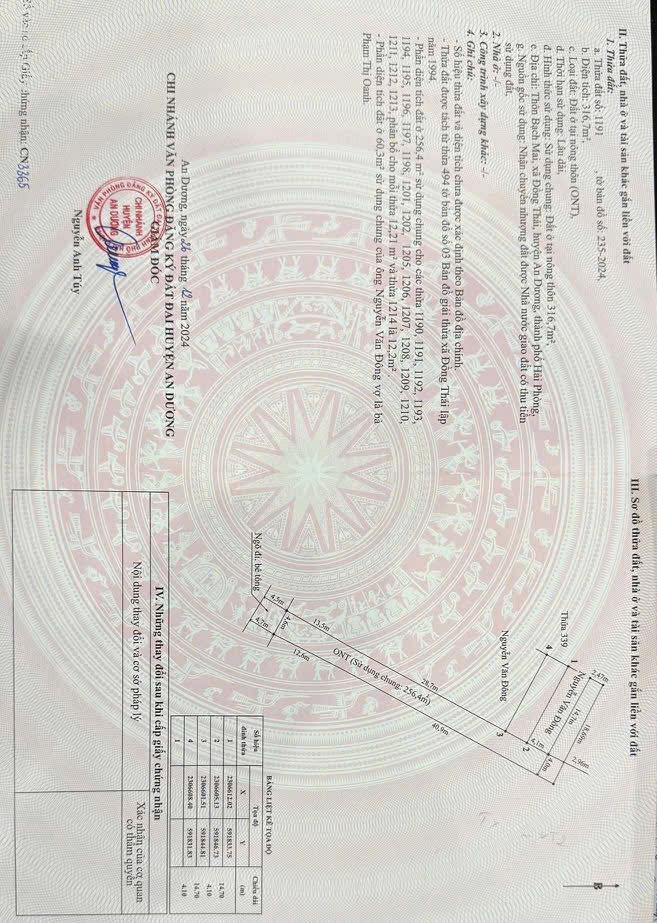 Đất nền An Dương 60m² Hải Phòng - Tiềm năng tăng giá!