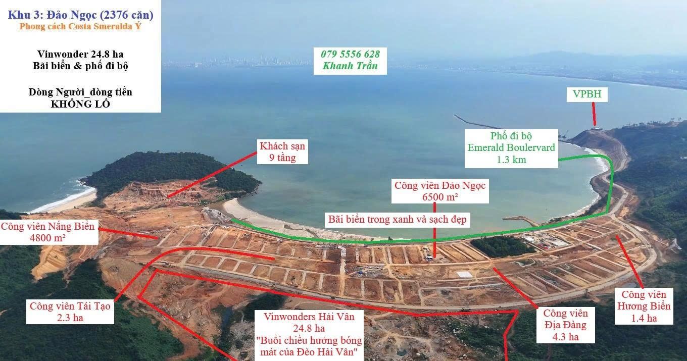 Vinhomes Làng Vân Đà Nẵng - Đất nền biển sổ đỏ lâu dài