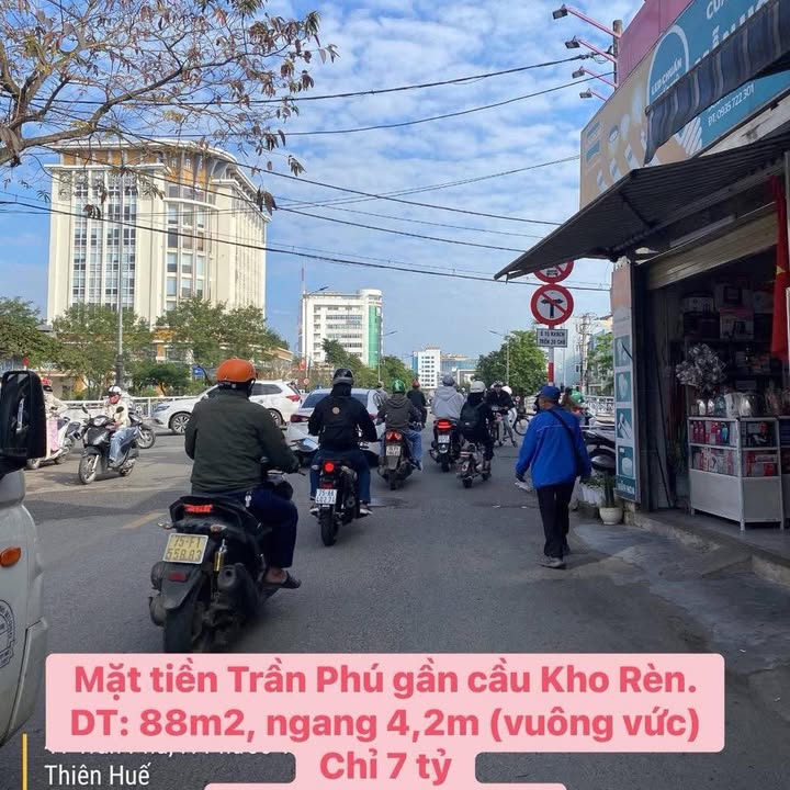 Nhà Mặt Tiền Kinh Doanh Trần Phú Huế - 88m² - 7 Tỷ