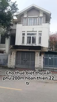Cho thuê biệt thự 200m² mặt tiền TT3C1, Nam Từ Liêm - Văn phòng lý tưởng